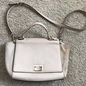 Kate Spade Suede Crossbody Satchel